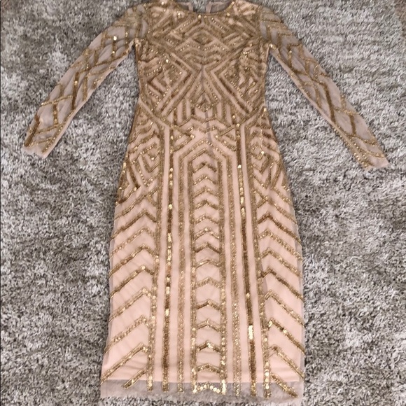 Gianni Bini Dresses & Skirts - Nude Sequin Dress